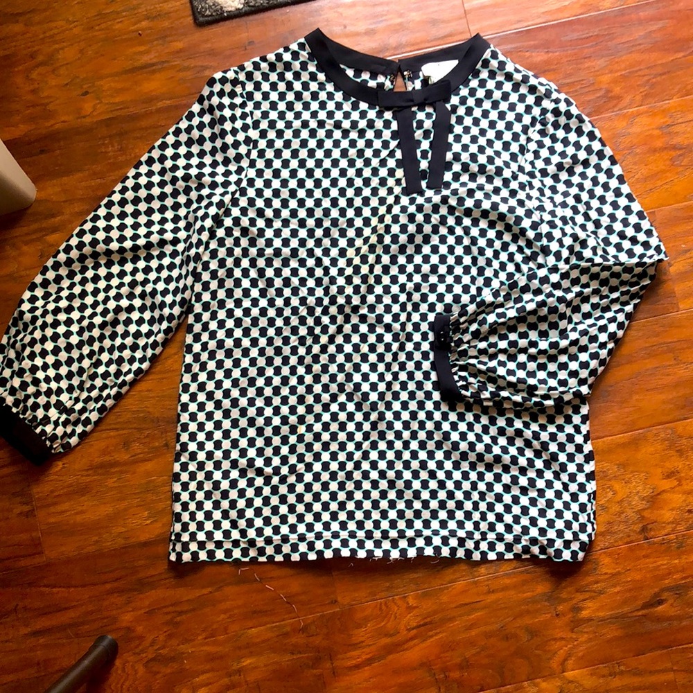 Kate Spade silk blend Blouse EUC